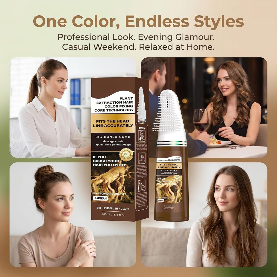 ColorComb™ Hair Dye Cream