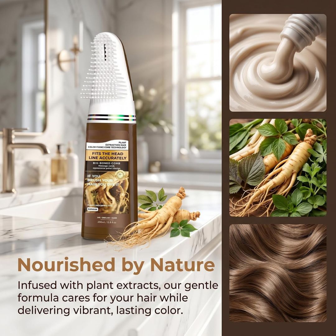 ColorComb™ Hair Dye Cream