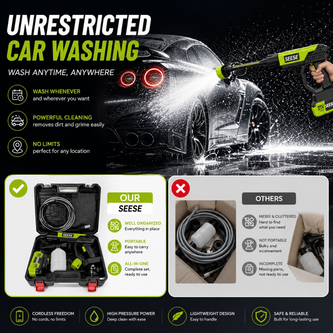 AquaForce™ Cordless Pressure Washer