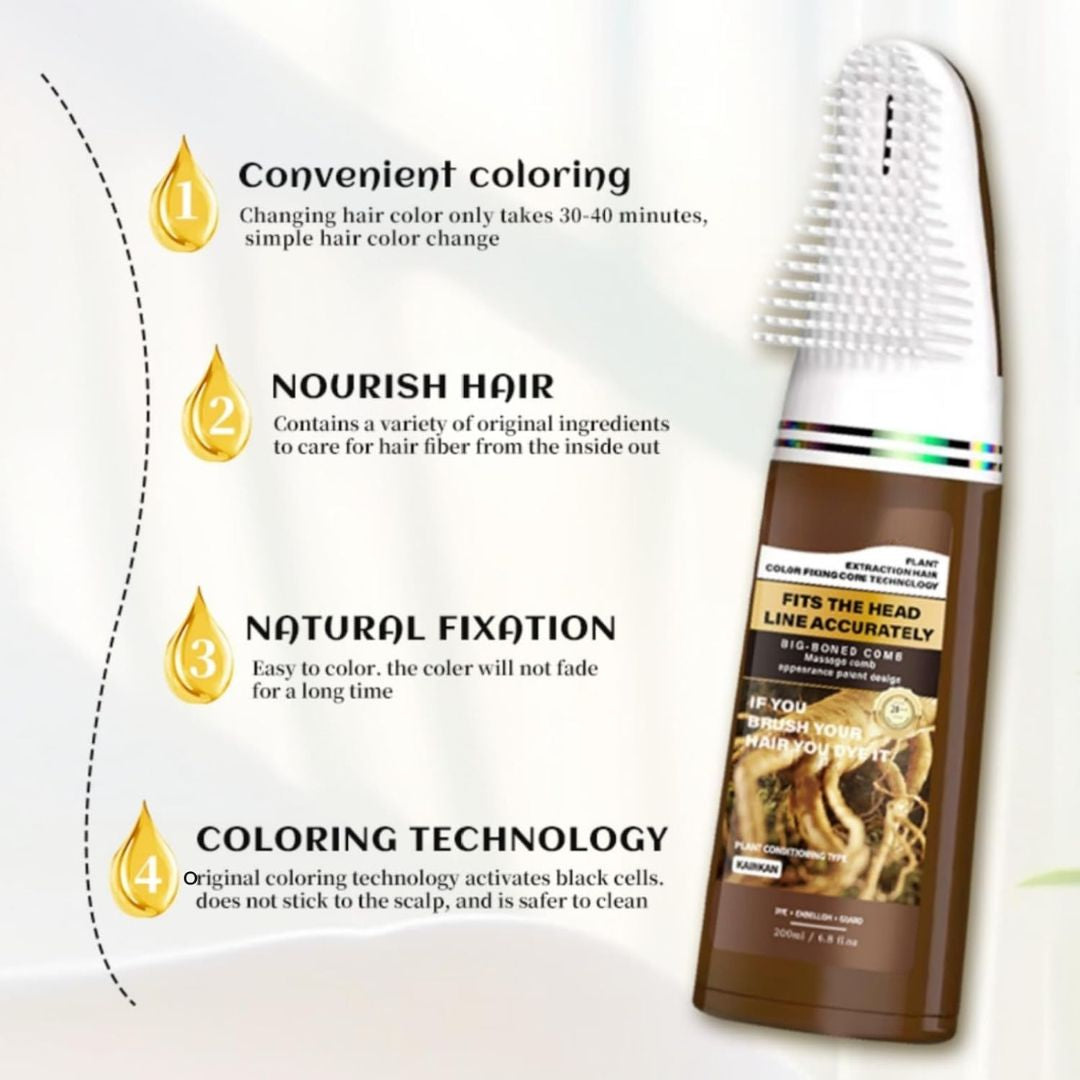 ColorComb™ Hair Dye Cream