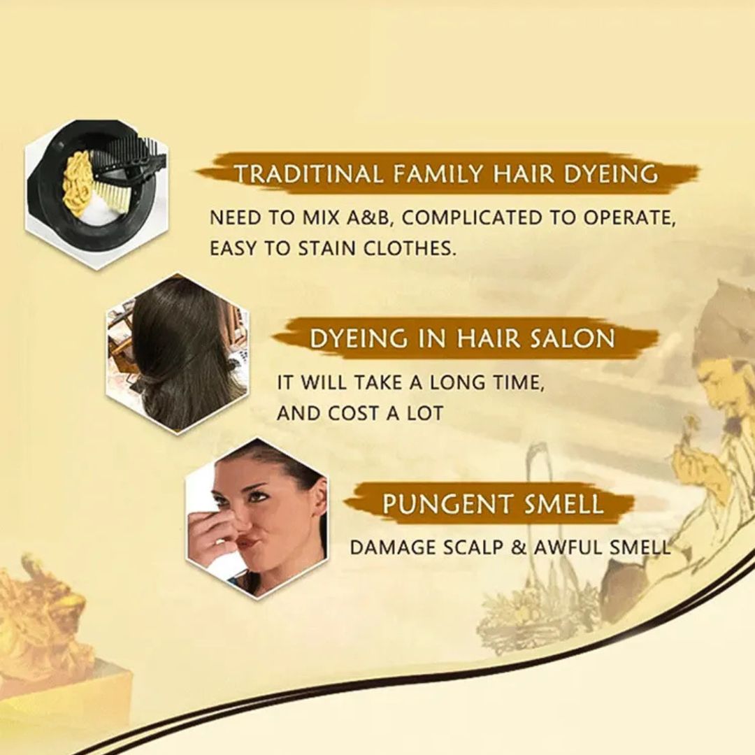 ColorComb™ Hair Dye Cream