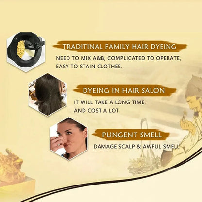 ColorComb™ Hair Dye Cream