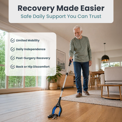 ReachEase™ 43" Extra-Long Reacher & Grabber
